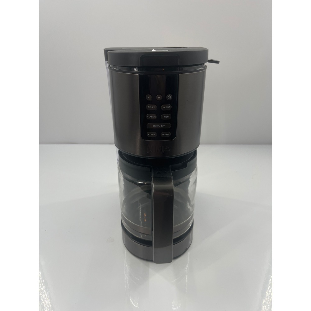 Ninja 14-Cup Programmable Coffee Maker Metallic Grey CE251 Classic Rich Brew